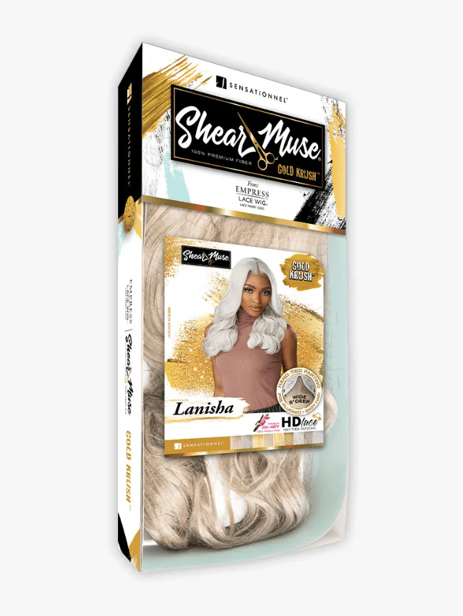Sensationnel Shear Muse Gold Krush Lace Front Wig - LANISHA - Image 7