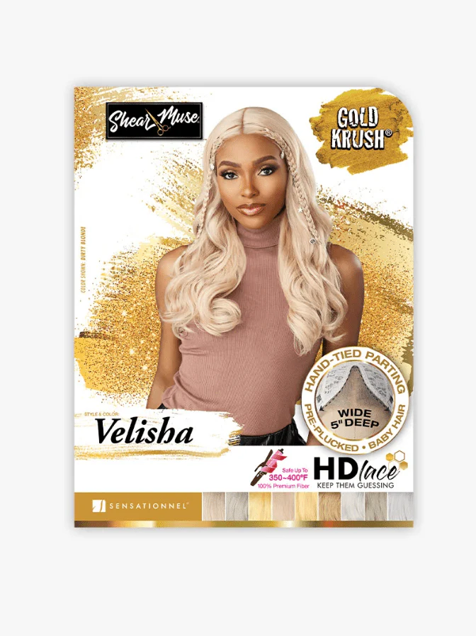 Sensationnel Shear Muse Gold Krush Lace Front Wig - VELISHA - Image 6