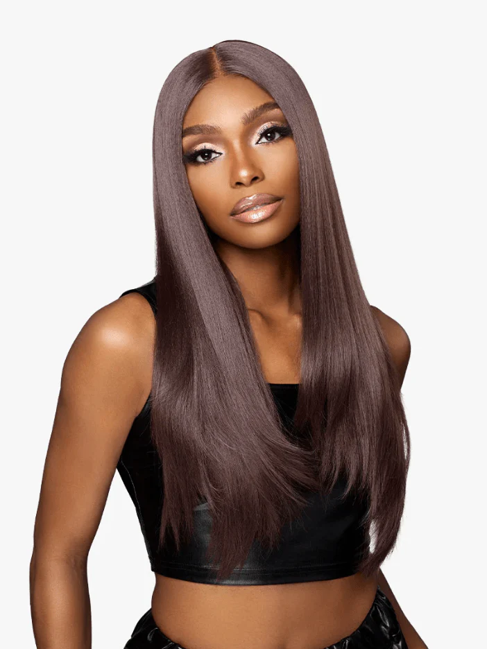 Sensationnel Shear Muse Mystic Krush Glueless Y-Part HD Lace Front Wig - LILA - Image 6