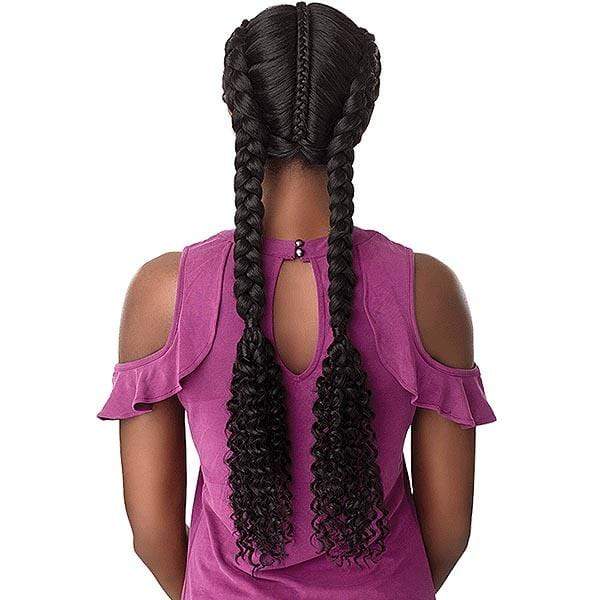 Sensationnel Cloud9 Vixen Synthetic Swiss Lace Wig - BOHEMIAN DUTCH BRAID - Image 4