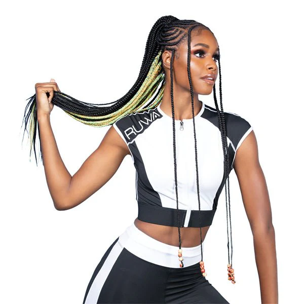 Sensationnel Synthetic Crochet Braid - 3X RUWA PRE-STRETCHED BRAID 36″ - (C) - Image 4