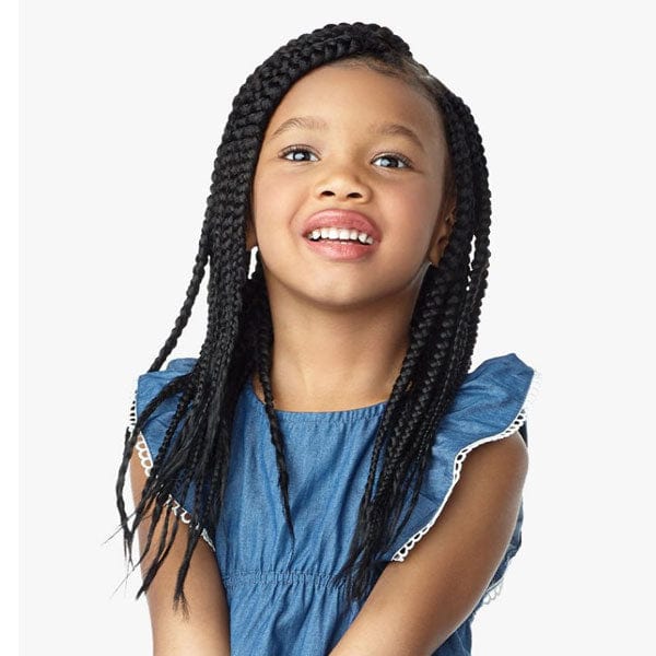 Sensationnel Synthetic Crochet Braid - 3X RUWA PRE-STRETCHED KIDS BRAID 12″ - Image 2