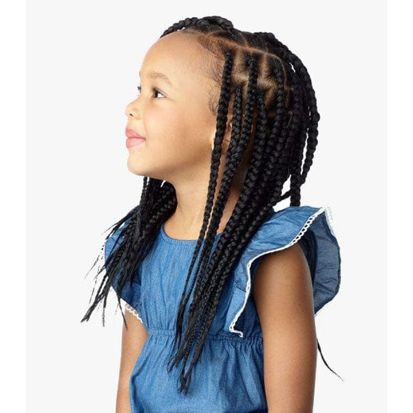 Sensationnel Synthetic Crochet Braid - 3X RUWA PRE-STRETCHED KIDS BRAID 12″ - Image 5