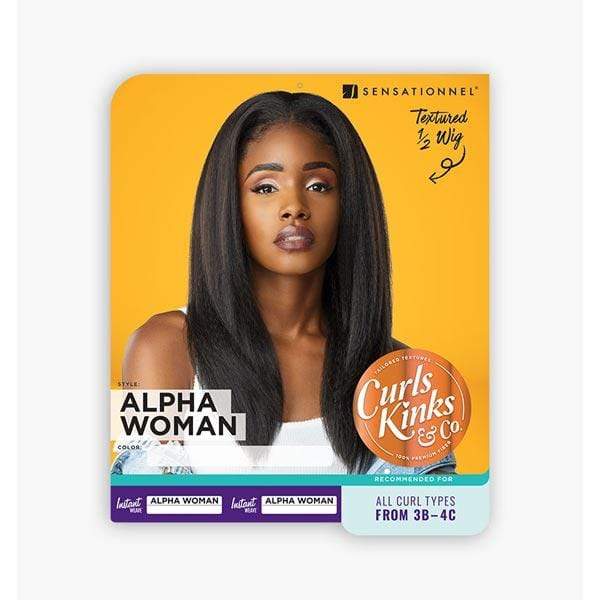 Sensationnel Synthetic Curls Kinks & CO Instant Weave Half Wig - ALPHA WOMAN - Image 5