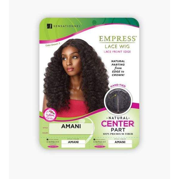 Sensationnel Synthetic Empress Center Part Lace Front Edge Wig - AMANI - Image 5