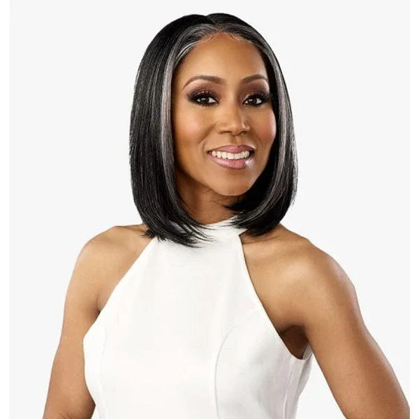 Sensationnel Synthetic Hair Dashly Salt & Pepper Lace Wig - SP LACE UNIT 1 - Image 9