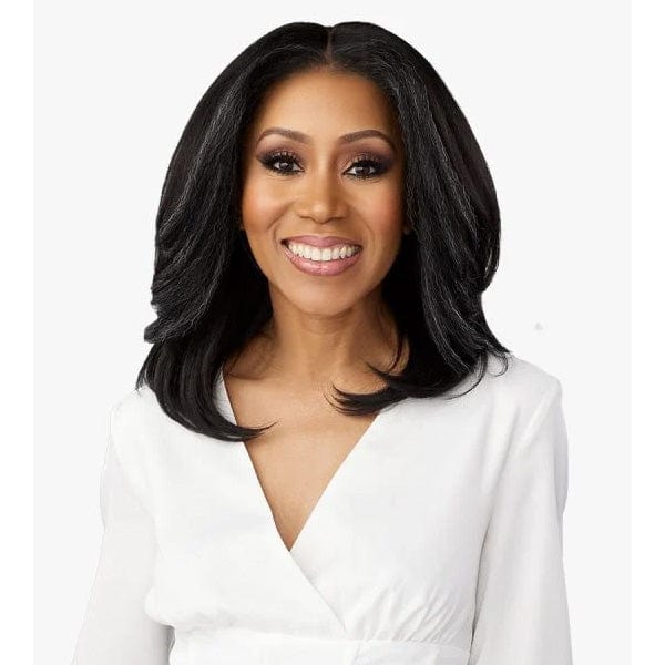 Sensationnel Synthetic Hair Dashly Salt & Pepper Lace Wig - SP LACE UNIT 3 - Image 3