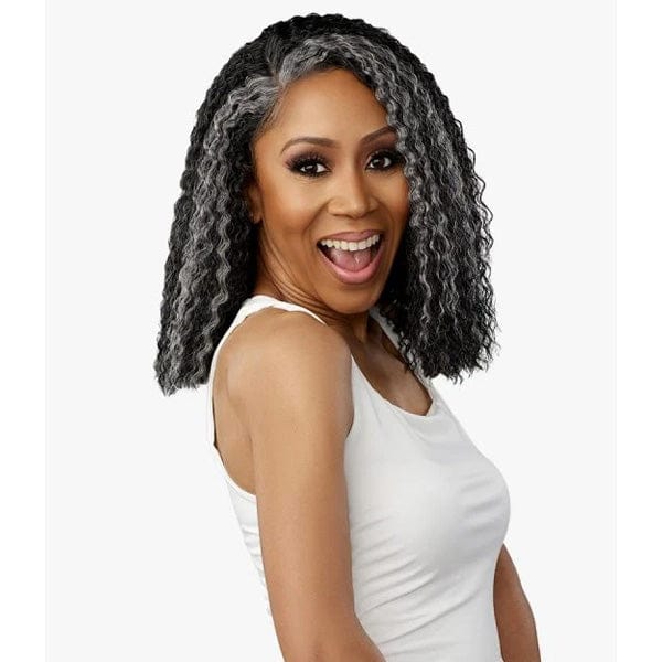 Sensationnel Synthetic Hair Dashly Salt & Pepper Lace Wig - SP LACE UNIT 4 - Image 5