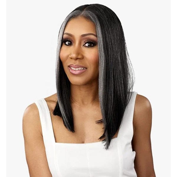 Sensationnel Synthetic Hair Dashly Salt & Pepper Lace Wig - SP LACE UNIT 5 - Image 3