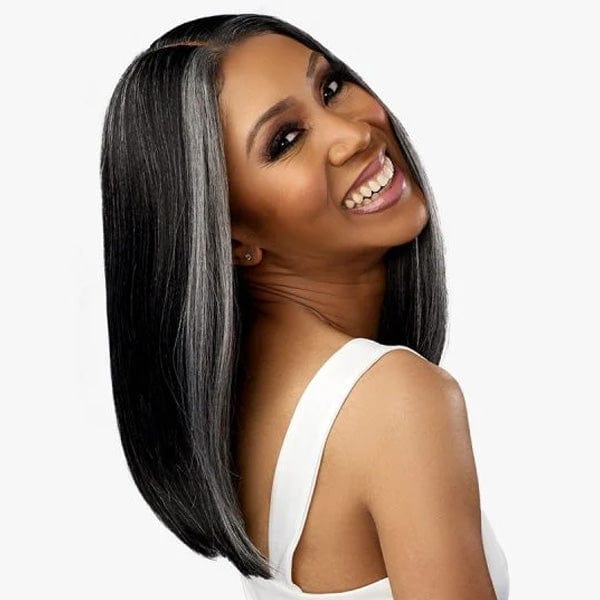 Sensationnel Synthetic Hair Dashly Salt & Pepper Lace Wig - SP LACE UNIT 5 - Image 6