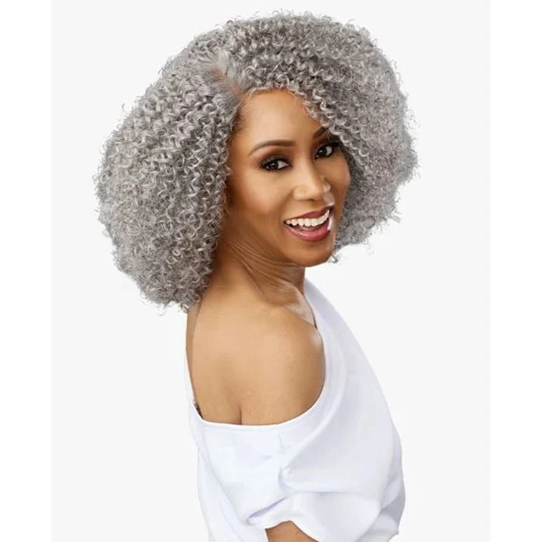 Sensationnel Synthetic Hair Dashly Salt & Pepper Lace Wig - SP LACE UNIT 8 - Image 3