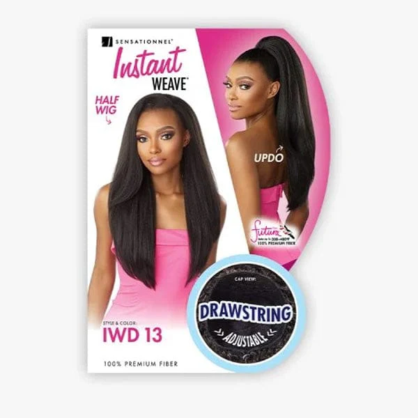 Sensationnel Synthetic Half Wig Instant Weave Drawstring Cap - IWD 13 - Image 11