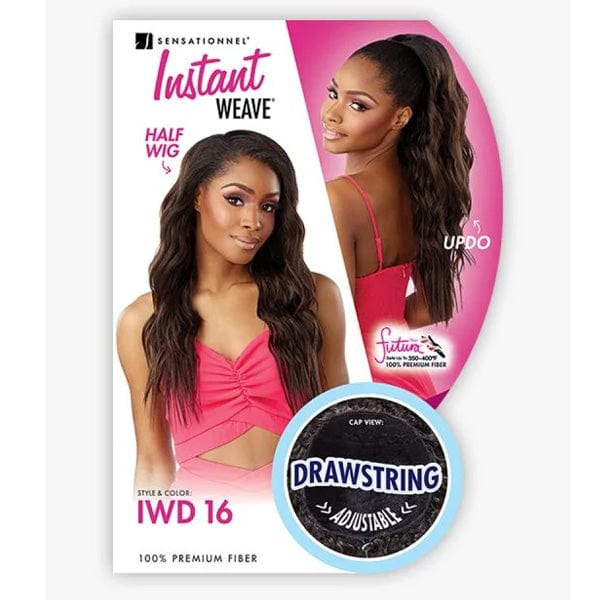 Sensationnel Synthetic Half Wig Instant Weave Drawstring Cap - IWD 16 - Image 9