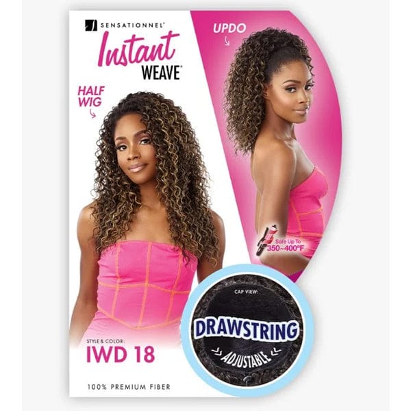 Sensationnel Synthetic Half Wig Instant Weave Drawstring Cap - IWD 18 - Image 7