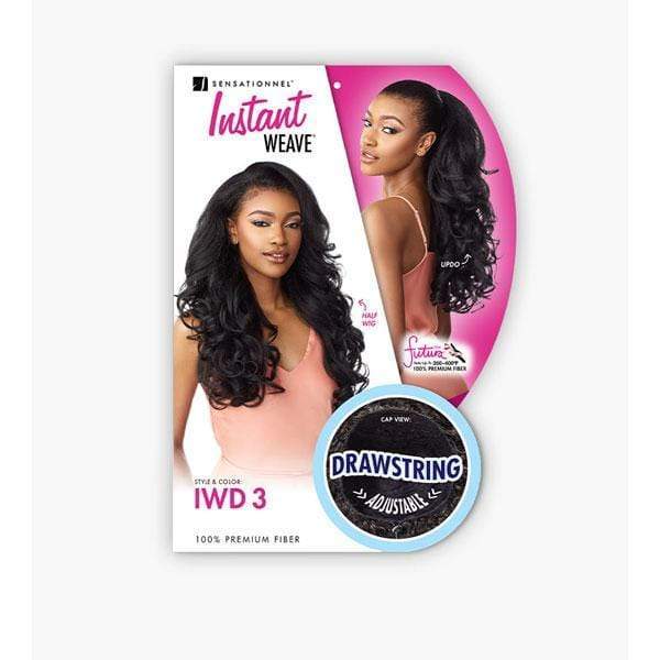 Sensationnel Synthetic Half Wig Instant Weave Drawstring Cap - IWD 3 - Image 7