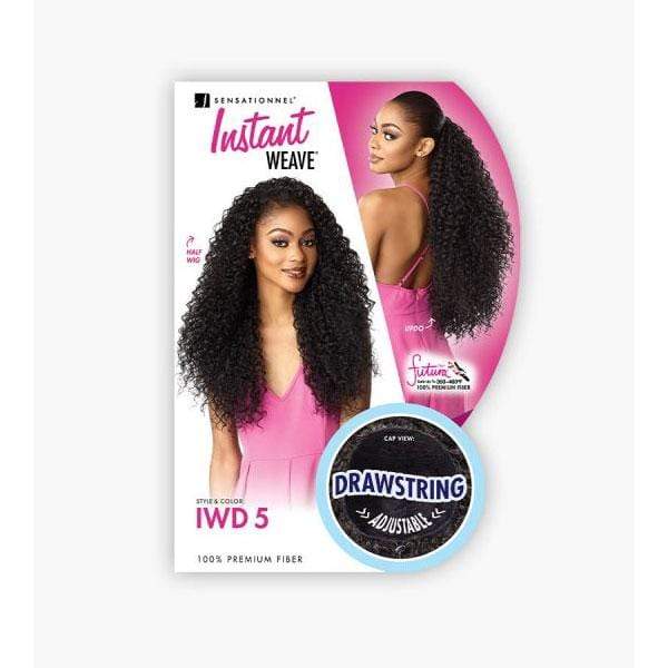 Sensationnel Synthetic Half Wig Instant Weave Drawstring Cap - IWD 5 - Image 6