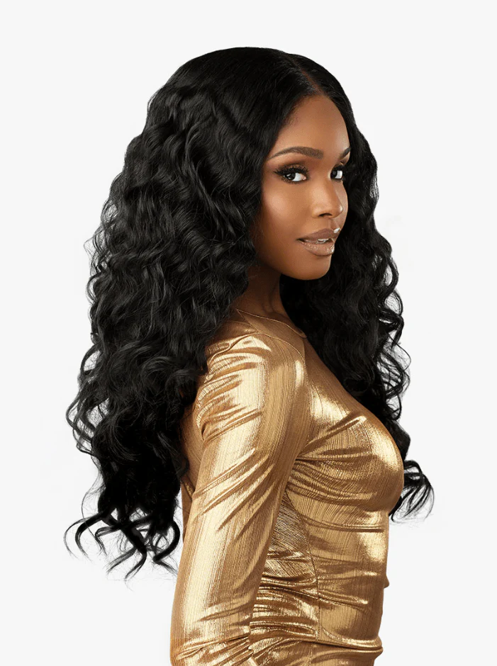 Sensationnel Synthetic HD Lace Front Wig - BUTTA UNIT - CRIMP VIBE - Image 4