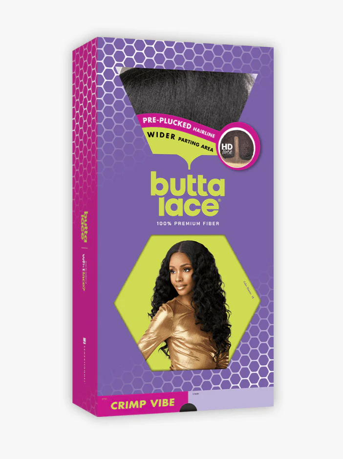 Sensationnel Synthetic HD Lace Front Wig - BUTTA UNIT - CRIMP VIBE - Image 7