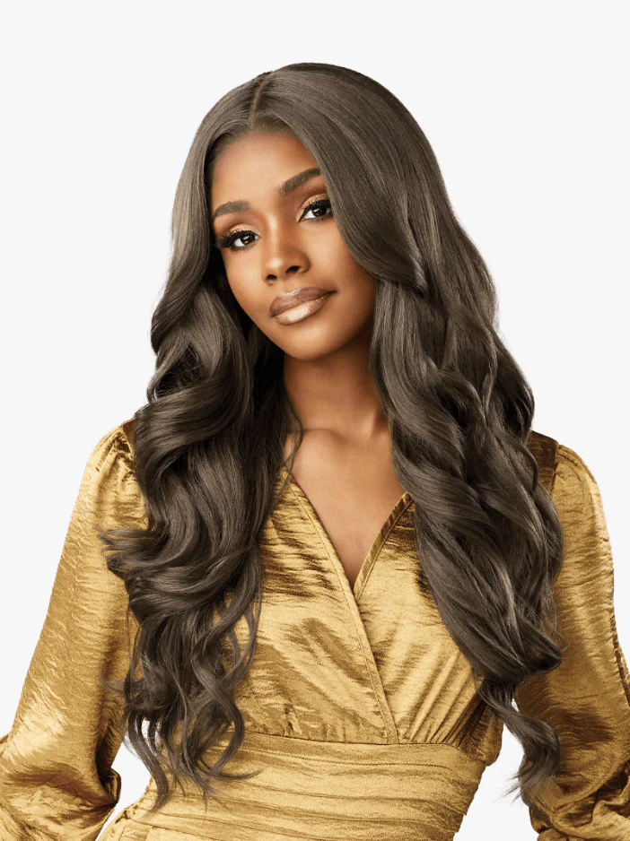 Sensationnel Synthetic HD Lace Front Wig - BUTTA UNIT - Golden Glam - Image 2