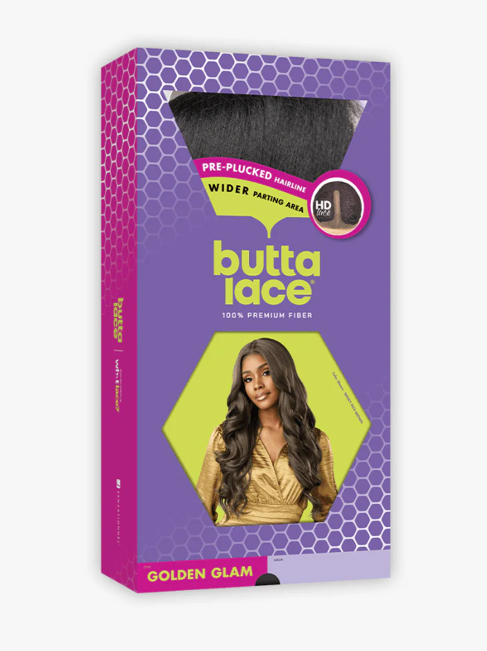 Sensationnel Synthetic HD Lace Front Wig - BUTTA UNIT - Golden Glam - Image 7
