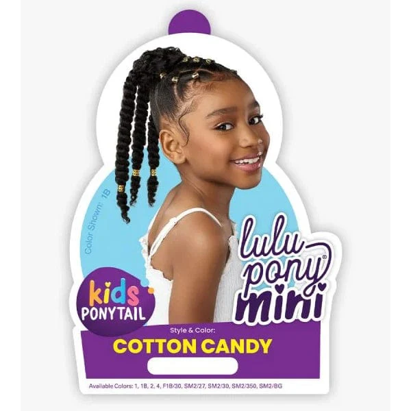 Sensationnel Synthetic Lulu Pony - MINI COTTON CANDY - Image 5