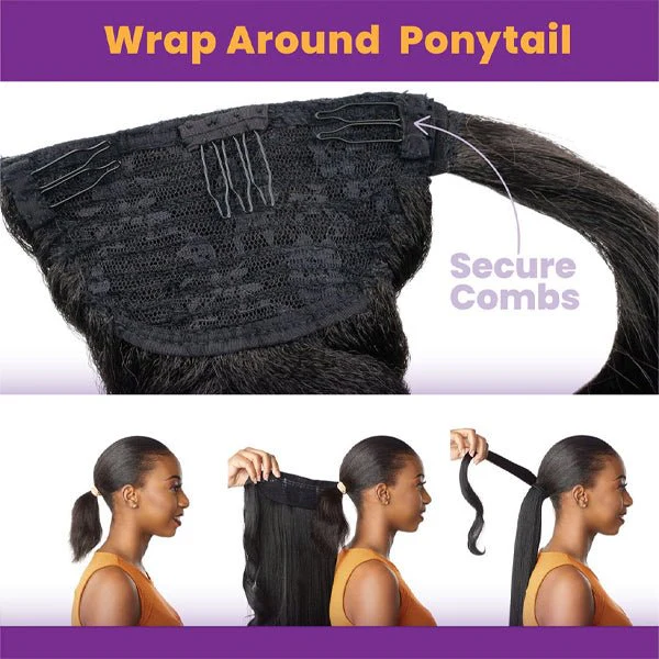 Sensationnel Synthetic Ponytail Lulu Pony Wrap - WRAP 009 - Image 6