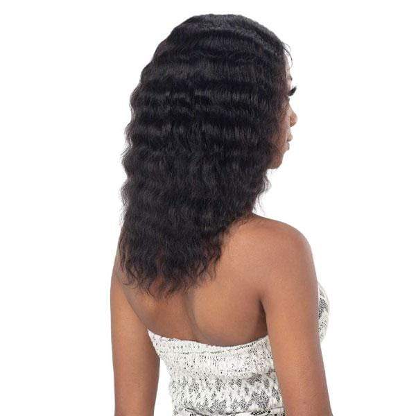 Shake N Go Girlfriend 100% Virgin Human Hair Lace Frontal Wig - DEEP WAVER 16" - Image 2