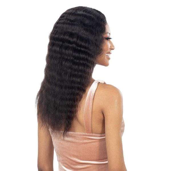 Shake N Go Girlfriend 100% Virgin Human Hair Lace Frontal Wig - DEEP WAVER 20" - Image 2