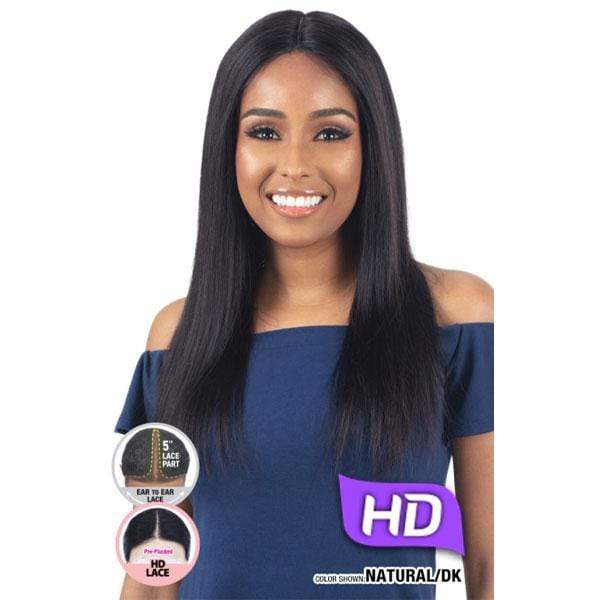 Shake N Go Girlfriend 100% Virgin Human Hair Lace Frontal Wig - STRAIGHT 18-22" - Image 2