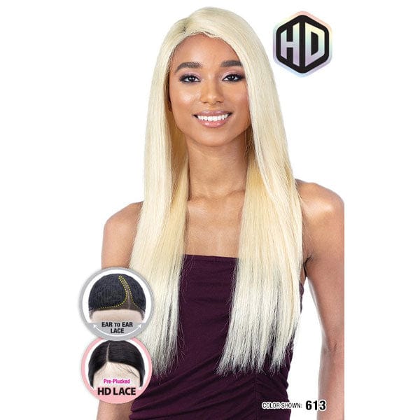 Shake N Go Girlfriend 100% Virgin Human Hair Lace Frontal Wig - STRAIGHT 24" - Image 2