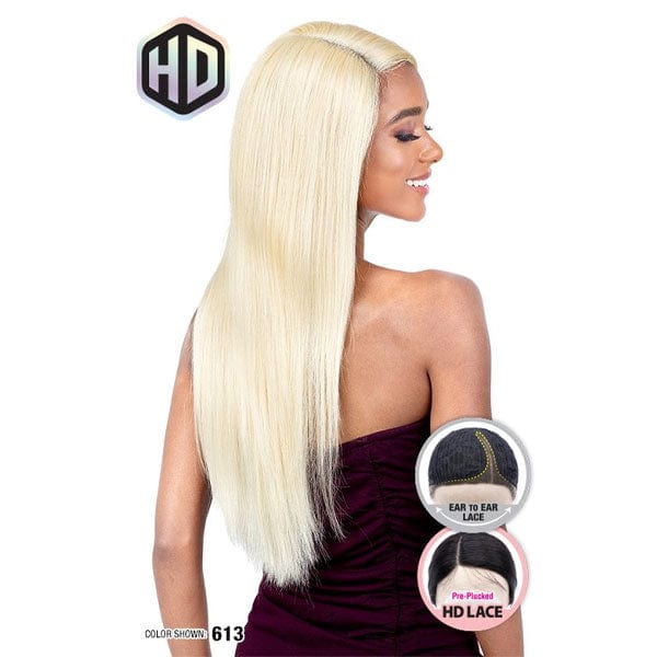 Shake N Go Girlfriend 100% Virgin Human Hair Lace Frontal Wig - STRAIGHT 24" - Image 4