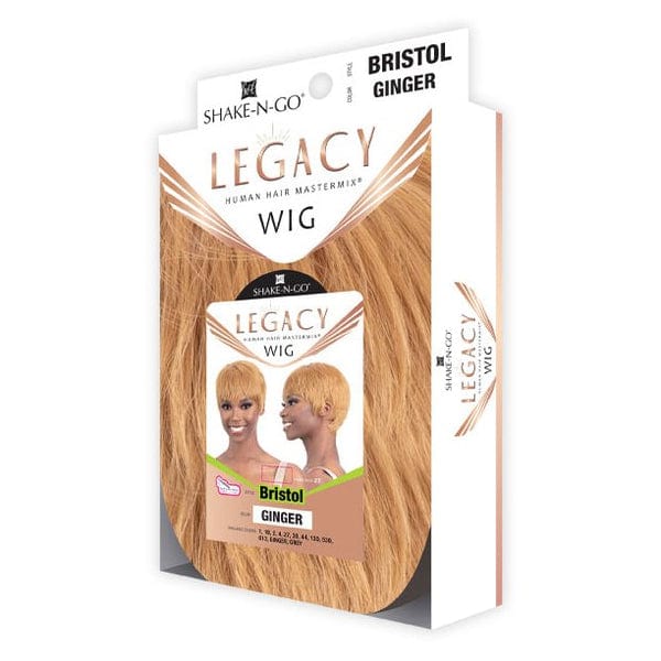 Shake N Go Legacy Human Hair Blend Lace Front Wig - BRISTOL - Image 9