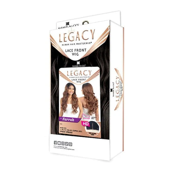 Shake N Go Legacy Human Hair Blend Lace Front Wig - FARRAH - Image 7