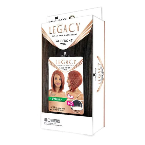 Shake N Go Legacy Human Hair Blend Lace Front Wig - FELICITY - Image 3
