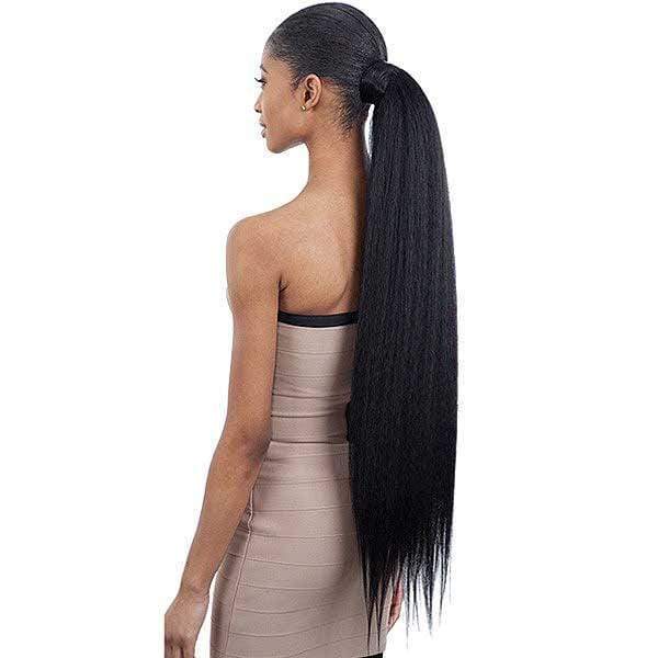 Shake-N-Go Organique Synthetic Pony Pro Ponytail - NATURAL YAKY 32" - Image 3