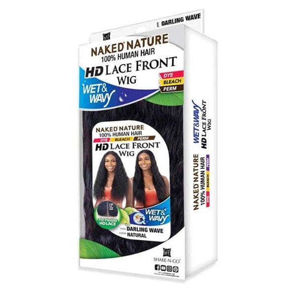 Shake-N-Go Naked 100% Human Hair WET & WAVY Lace Front Wig - DARLING WAVE - Image 3