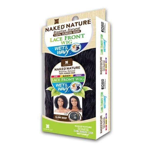 Shake N Go Naked Brazilian Wet & Wavy Human Hair Lace Front Wig - GLOW DEEP - Image 2