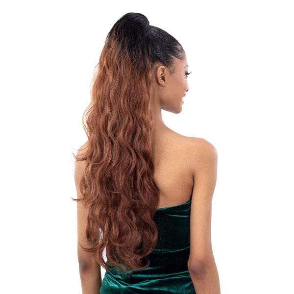 Shake-N-Go Organique Mastermix Synthetic Pony Pro Ponytail - BODY WAVE 28" - Image 2