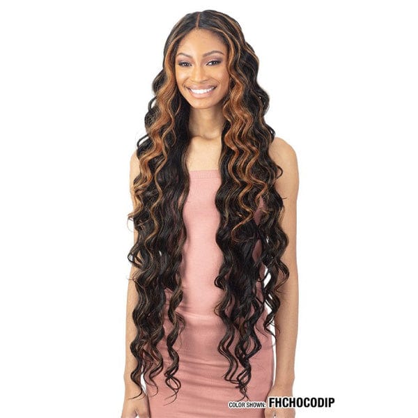 Shake N Go Organique Synthetic Hair Lace Front Wig - ACCENT CURL 38" - Image 3