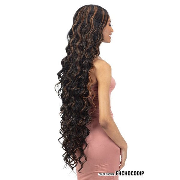 Shake N Go Organique Synthetic Hair Lace Front Wig - ACCENT CURL 38" - Image 4