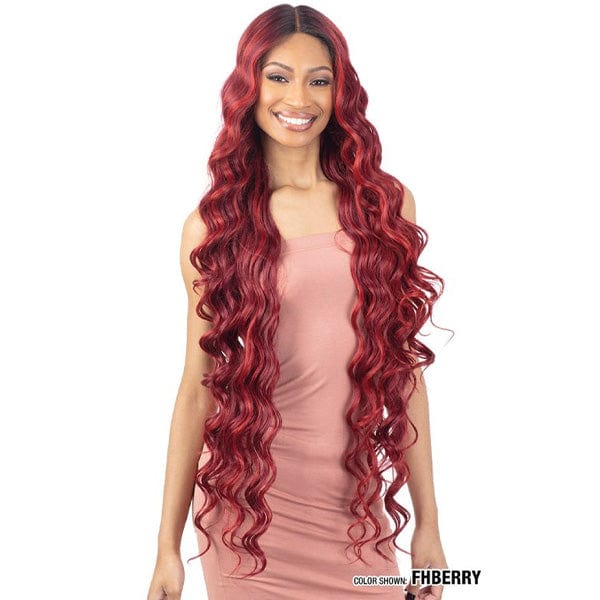 Shake N Go Organique Synthetic Hair Lace Front Wig - ACCENT CURL 38" - Image 5