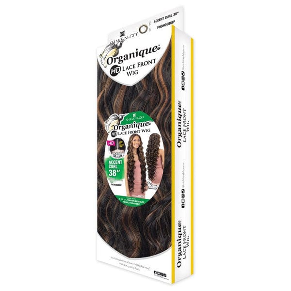 Shake N Go Organique Synthetic Hair Lace Front Wig - ACCENT CURL 38" - Image 9