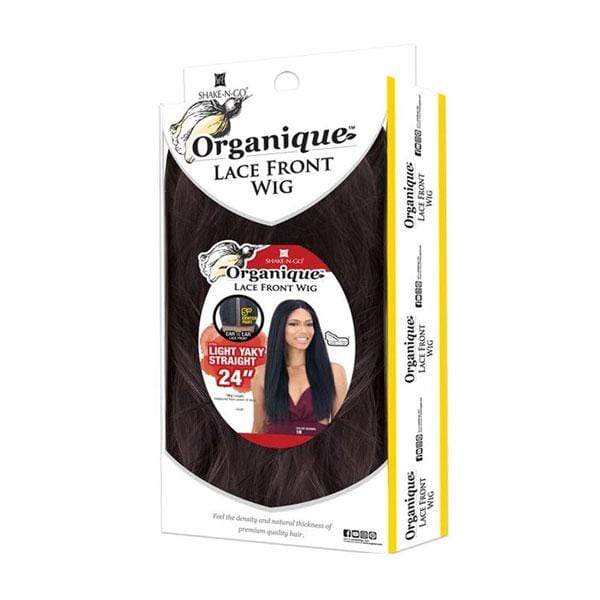 Shake N Go Organique Synthetic Hair Lace Front Wig - LIGHT YAKY STRAIGHT 24" - Image 5