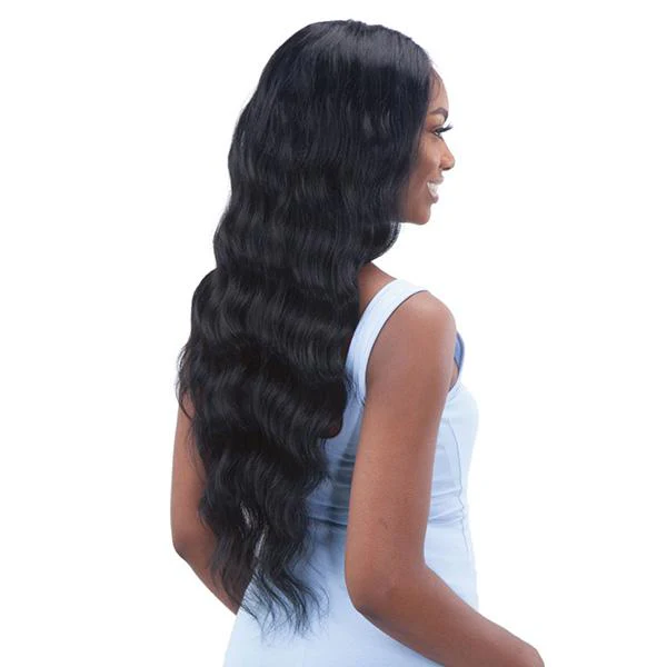 Shake N Go Organique Synthetic Lace Front Wig - HALO WAVE 28" - Image 2
