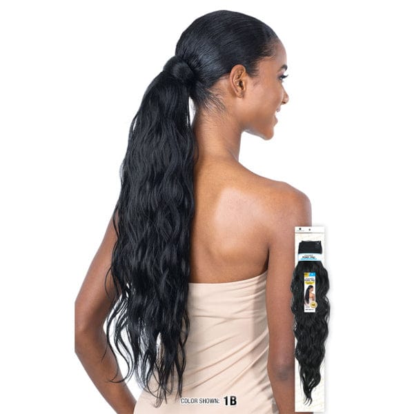 Shake-N-Go Organique Synthetic Pony Pro Ponytail - BODY WAVE 24"-32" - Unbeatable - Image 2