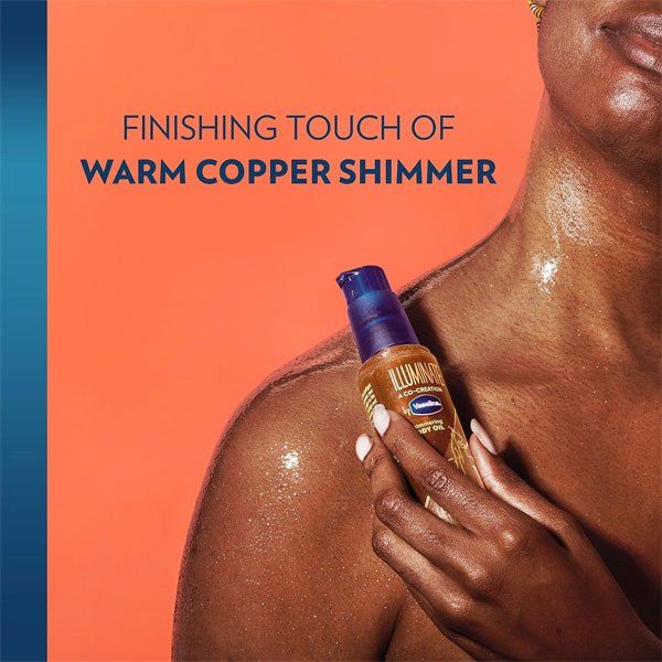 Vaseline - Illuminate Me Shimmering Body Oil - 3.3oz - (C) - Image 3