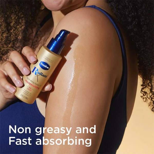 Vaseline Radiant X Replenishing And Hydrating Body Oil - 3.7oz - (C) - Image 4