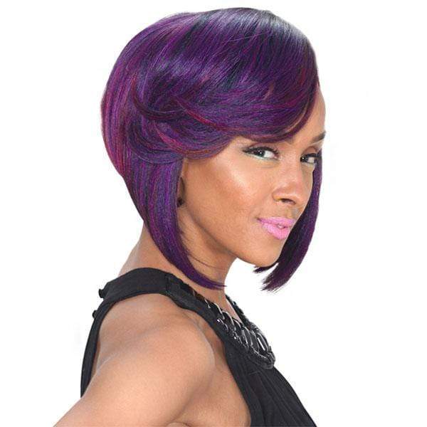 Zury Deep A Line Cut Synthetic Wig Lace Part Full Wigs - A LINE-H LEVA - Image 2