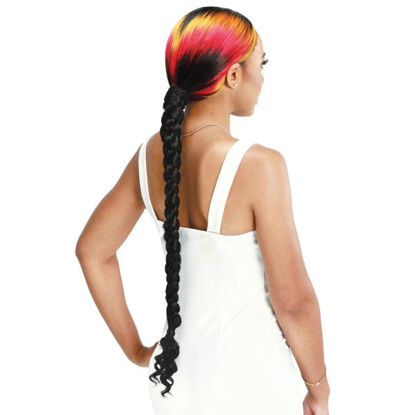 Zury Sis Braid Pony Synthetic HD Lace Front Wig - LF RWANDA - Unbeatable - Image 4
