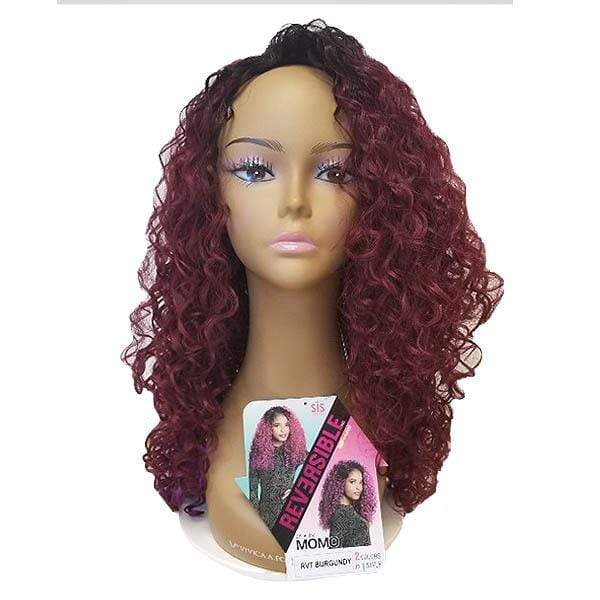 Zury Sis Synthetic Hair Dual Color Reversible Half Wig - CF-H RV MOMO - Image 23